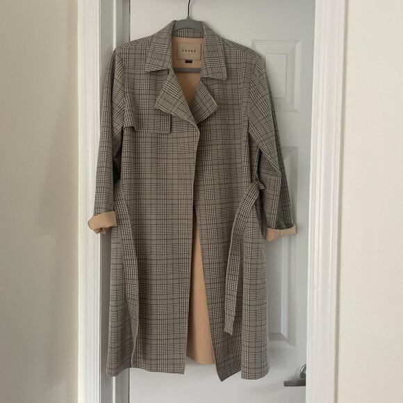 Tan and brown blank nyc trench - Picture 2 of 3